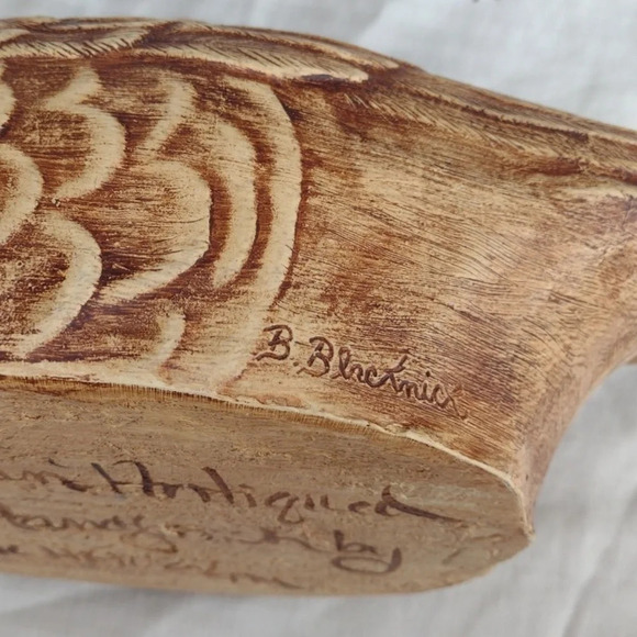 Blacknich Artist Signed Swan - Picture 3 of 4